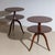 A pair of elegant side tables designed by Edward Wormley (USA, 1907–1995) for Dunbar, crafted in the mid-20th century. The...
