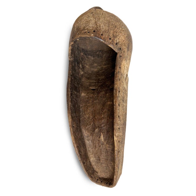 Antique Ngil Fang Tribal Gabon Mask on Stand For Sale - Image 16 of 17