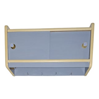 Small Mid-Century Modern Wall Cabinet, 1950s For Sale