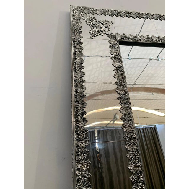Large Metal Mirror by Piero Figure for Athena For Sale - Image 6 of 18