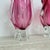Pink Murano Glass Hand Made Vases, 1970s, Set of 2 For Sale - Image 9 of 11