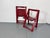Red Mid-Century Italian Red Foldable Chairs by Aldo Jacober for Bazzani, 1960s, Set of 2 For Sale - Image 8 of 12