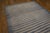 Early 20th Century 1930s White Blue Stripe Antique Indian Cotton Dhurrie Rug 8' X 16'4" Flatweave Carpet For Sale - Image 5 of 6