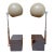 Mid-Century Modern Lightolier "Lytegem" Task Lamps by Michael Lax - A Pair For Sale