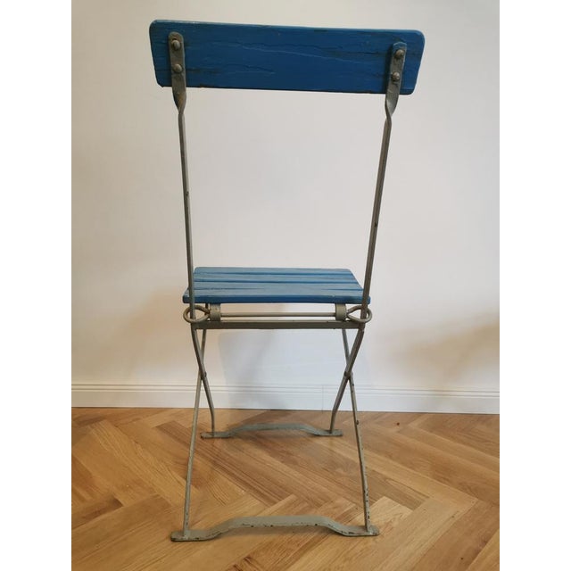 Vintage Beer Garden Chair, Set of 3 For Sale - Image 6 of 8
