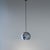 Metal Mid-Century Modern Eye Ball Pendant from Goffredo Reggiani, Italy, 1970s, Set of 2 For Sale - Image 7 of 15