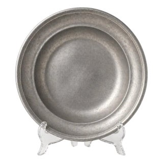 Vintage Pewter Centerpiece Bowl from Schreuder & Olsson, Sweden, 1970s For Sale