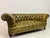 Antique Chesterfield Sofa in Patinated Leather, 1890s For Sale - Image 10 of 16