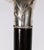 Antique French Art Nouveau Silver Topped Walking Cane Stick, 1890s For Sale - Image 12 of 15