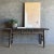 Vintage Painted Elm Wood Console Table With Drawers For Sale - Image 4 of 14