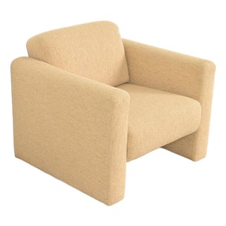 Milo Baughman for Thayer Coggin Mid-Century Modern Upholstered Lounge Chair, 1970s For Sale