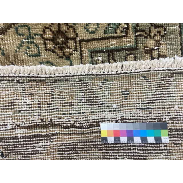 Vintage Hand-Knotted Middle Eastern Rug For Sale - Image 5 of 6