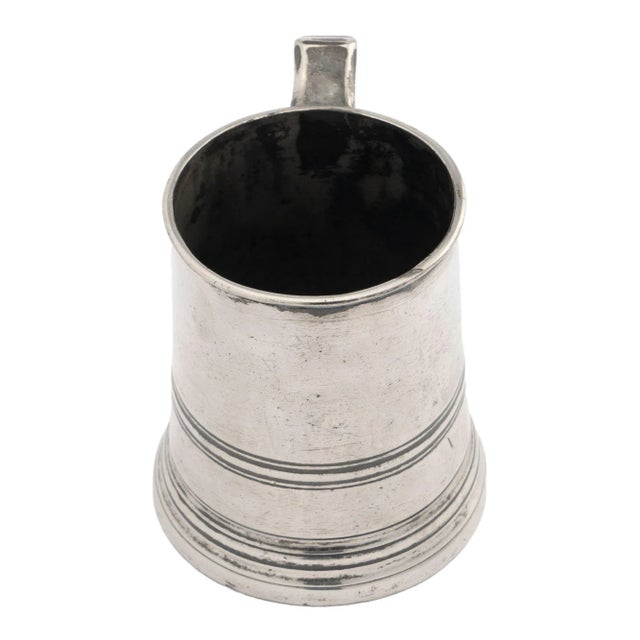 Yates & Birch Pewter Half Pint Mug (1839-1860) For Sale - Image 9 of 13