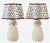 Coastal Tall Palm Beach Style Pineapple Lamps Scalloped Shades - a Pair For Sale - Image 3 of 11