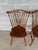 Description: Ethan Allen Nutmeg Windsor Brace Back Side Chairs - Set of 4. In Very Good Vintage Furniture Condition....