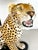 Mid-Century Modern Mid Century Ceramic Leopard Lamp For Sale - Image 3 of 12
