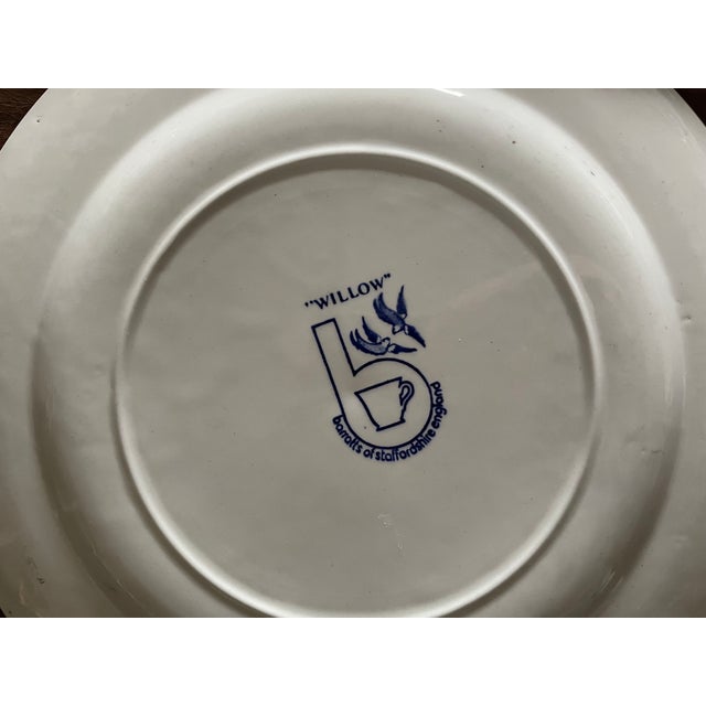 English Earthenware Dinner Service by Willow Barratts of Staffordshire, 1970, Set of 7 For Sale - Image 3 of 6