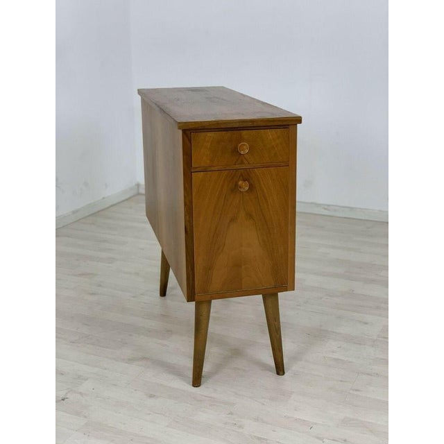 Brown Mid-Century Shoe Cabinet, 1960s For Sale - Image 8 of 8