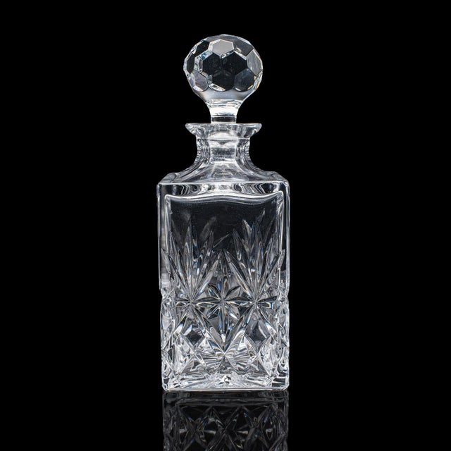 Vintage Whisky Decanter, English, Cut Glass, Scotch Bottle, Whiskey, Spirits For Sale - Image 6 of 11