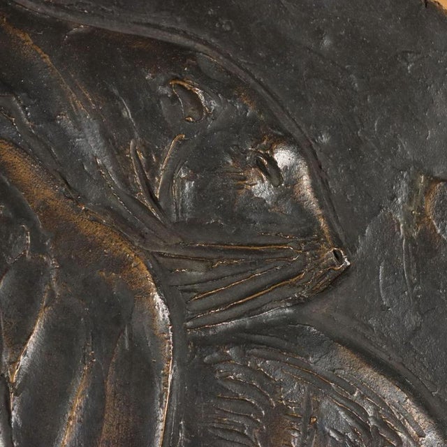 Bronze Bas-relief by Enrico Manfrini For Sale - Image 5 of 9