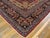 19th Century Distinctive Kazvin Motif on a Red-Scarlet Background Color With Masterful Medallion Design Antique Persian Rug For Sale - Image 5 of 6