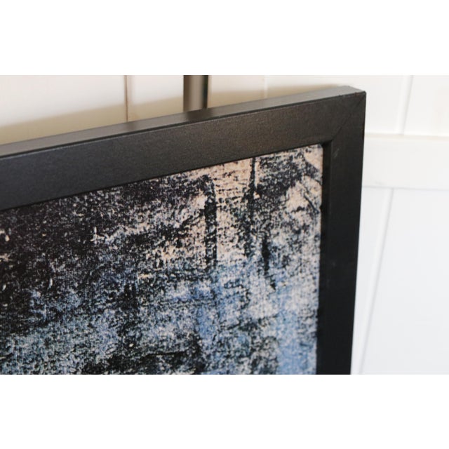 Wood Picasso "The Blue Nude" Textured Vintage Giclée in Floater Frame For Sale - Image 7 of 14