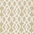 Sample - Schumacher Summer Palace Fret Fabric in Sand For Sale