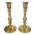 Vintage Baldwin Brass Candlesticks – Classic Traditional Pair For Sale