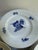 Mid-Century Modern 1980's Royal CopenhagenDenmark Blue Flowers Braided Edges Six(6) Salad Plates 7.5",Six(6) 7" Saucers(#8195),Six(6) Saucers 6.5"(#8269) - 18 pcs For Sale - Image 3 of 18