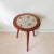 Mid-Century Modern Vintage Portuguese Three Leg Side Table from Altamira, 1950s For Sale - Image 3 of 13