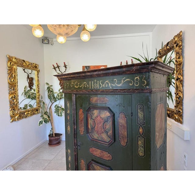 Baroque Farmhouse Cupboard in Pine For Sale - Image 15 of 18