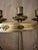 Brass Early 19th Century & Large Pair of Antique Victorian Brass Tole Sword Candle Scones For Sale - Image 8 of 9