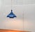 Mid-Century Space Age Blue Lamellar Pendant Lamp by Hans-Agne Jakobsson for Hans-Agne Jakobsson AB Markaryd, 1960s For Sale - Image 17 of 18