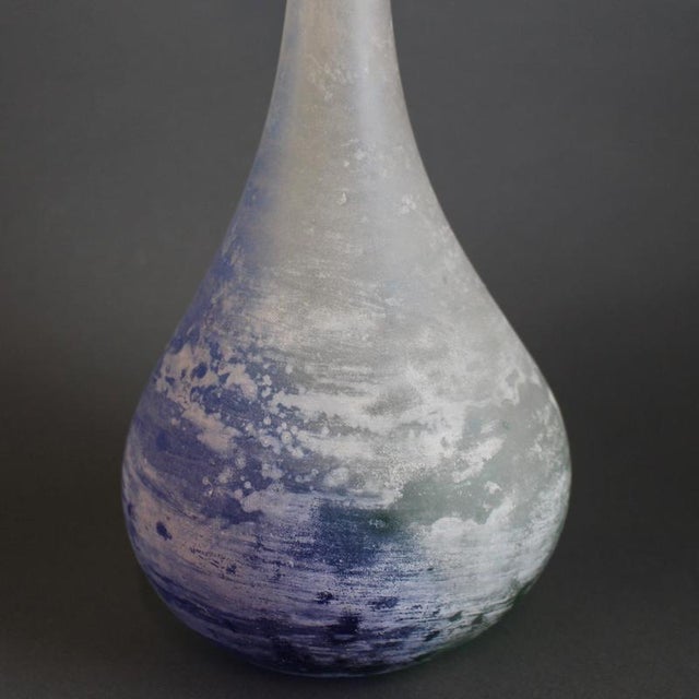 1960s Vintage Scavo Murano Glass Vase from La Murrina, 1970s For Sale - Image 5 of 18