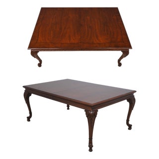 Karges French Louis XV Walnut Dining Room Table For Sale
