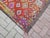 Mid 20th Century Mid 20th Century Persimmon Color Turkish Handmade Kilim Boho Area Rug For Sale - Image 6 of 11
