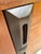 Beautifully stained wood grain! Black stained accents. This vintage piece is quite versatile…credenza…buffet…dresser....