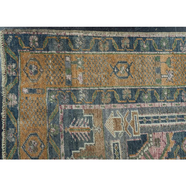 Early 21st Century Turkish Vintage Rug 4'8" x 9'7" #20551 For Sale - Image 5 of 8