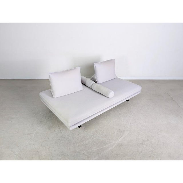 Metal Prado Sofa in Grey Fabric by Christian Werner for Ligne Roset For Sale - Image 7 of 12