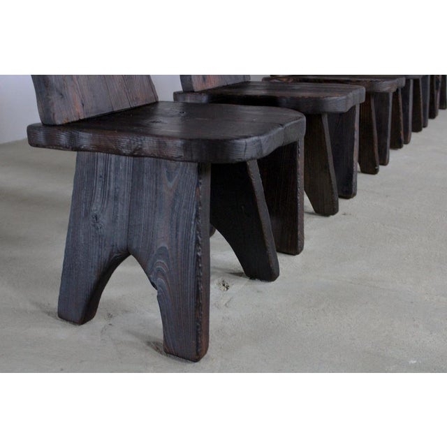 Brutalist Chair, France, 1950s For Sale - Image 4 of 11