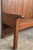 Wood Early 20th Century Spanish Painted Bench With Dove-Tail and Tall Back For Sale - Image 7 of 10