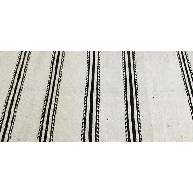 Vintage Swidish Style Flatweave Kilim Runner Area Rug 2'8"x 12' For Sale - Image 4 of 7