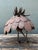 Brown Vintage Torch Cut Iron Bird Sculpture For Sale - Image 8 of 12