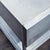 Silver Cb2 Proof One Drawer Metal Nightstand With Shelf For Sale - Image 8 of 11