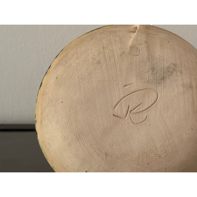 Maritime Wall Plate with Fish Motif by Wilhelm Löber for Rügenkeramik, 1960s For Sale - Image 11 of 18
