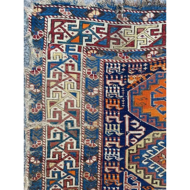 Antique Caucasian Shirwan Rug For Sale - Image 10 of 18