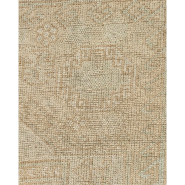 Vintage Circa 1940 Turkish Oushak Rug 5'9 X 7'5 For Sale - Image 13 of 18