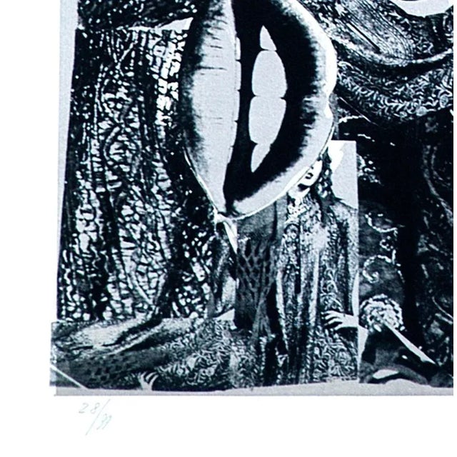 Tribal - Original Lithograph by Nani Tedeschi - 1971 For Sale - Image 3 of 4
