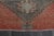 1970s 1970s Vintage Handmade Wool Cotton Red Area Rug For Sale - Image 5 of 11