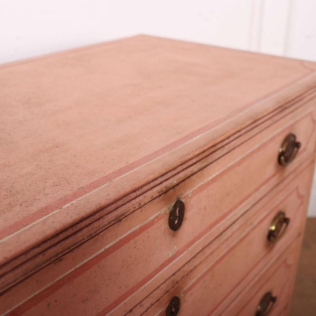 English Painted Chest of Drawers For Sale - Image 12 of 13
